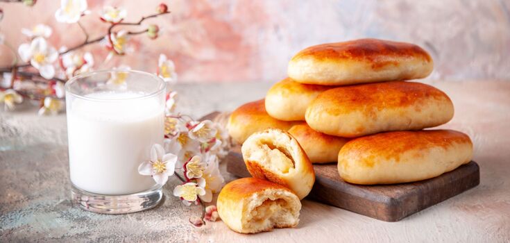Fluffy pies like grandma's: a recipe for 20 pieces