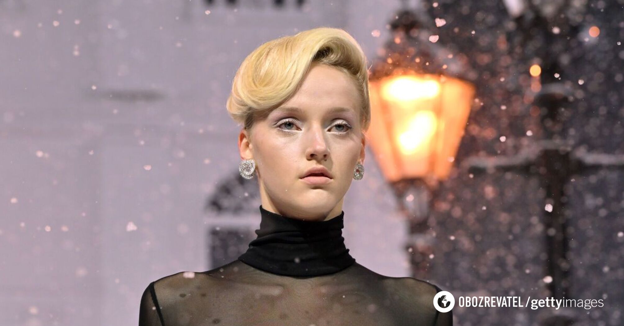 An 'outdated' hairstyle from the last century unexpectedly conquered the catwalk. Photo