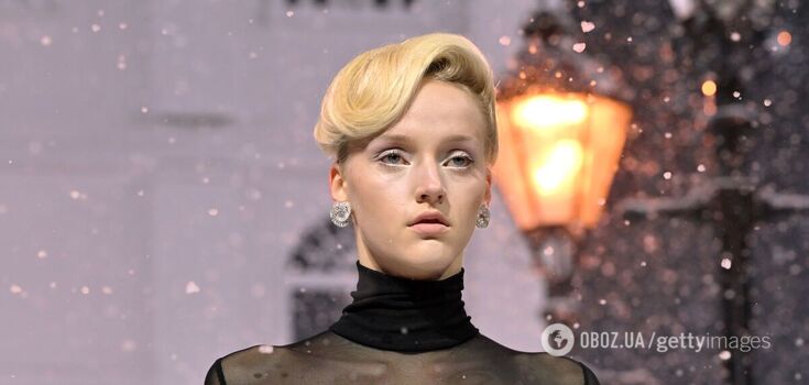An "outdated" hairstyle from the last century unexpectedly conquered the catwalk. Photo