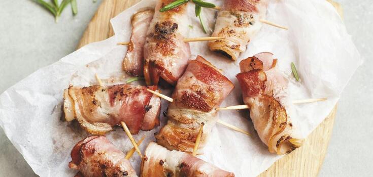 Tastier than cutlets and chops: meat rolls with cheese and mushroom filling