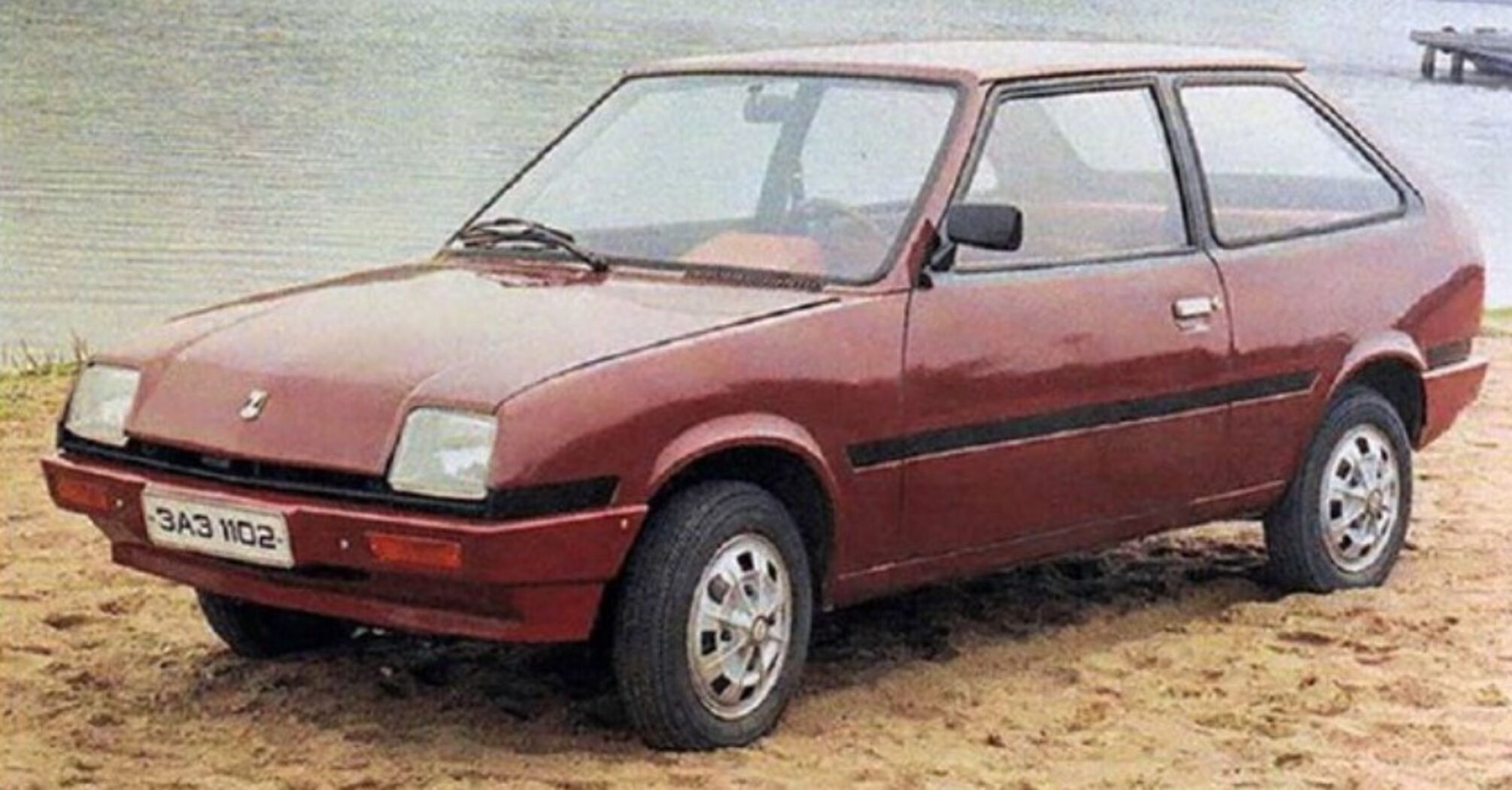 ZAZ Tavria mógł mieć inny wygląd - na zdjęciu prototyp ZAZ 1102