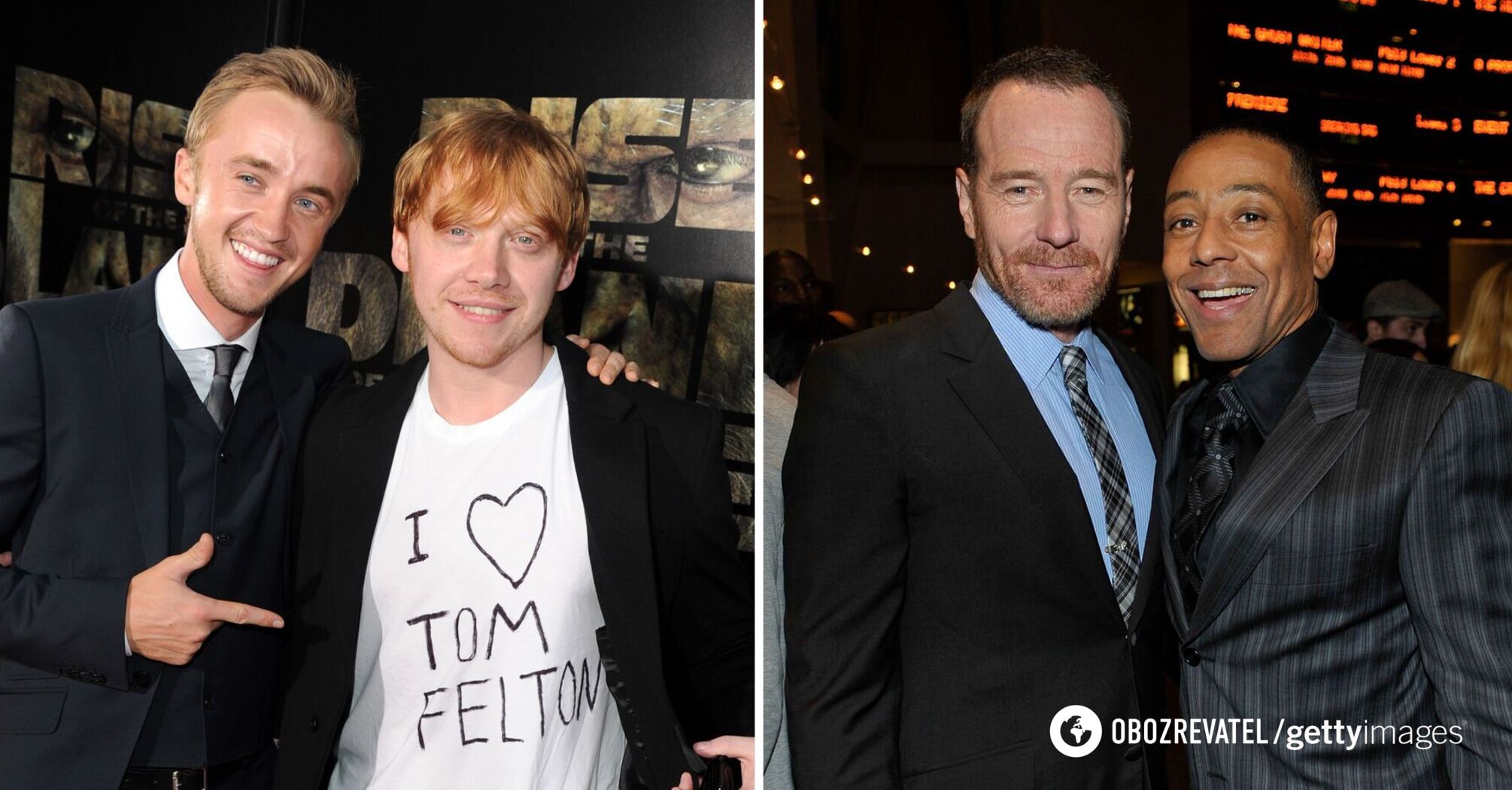 10 actors who played enemies in movies but are friends in real life