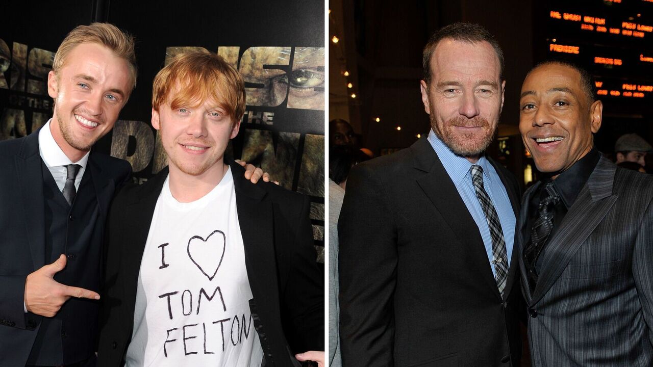10 actors who played enemies in movies but are friends in real life