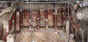 Krwawy rytuał dla życia pozagrobowego znaleziony na unikalnych freskach w Pompejach