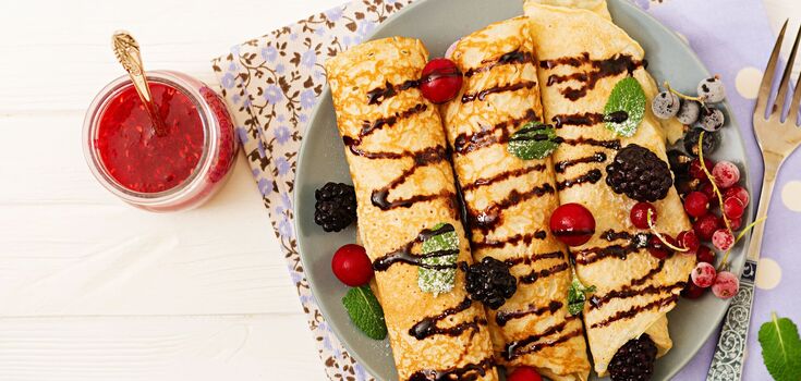Top 3 interesting and simple fillings for sweet pancakes