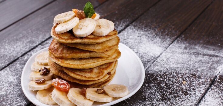 Low-calorie, gluten-free, and sugar-free: how to make pancakes with just two ingredients