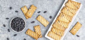 Delicious and budget-friendly shortbread cookies with jam