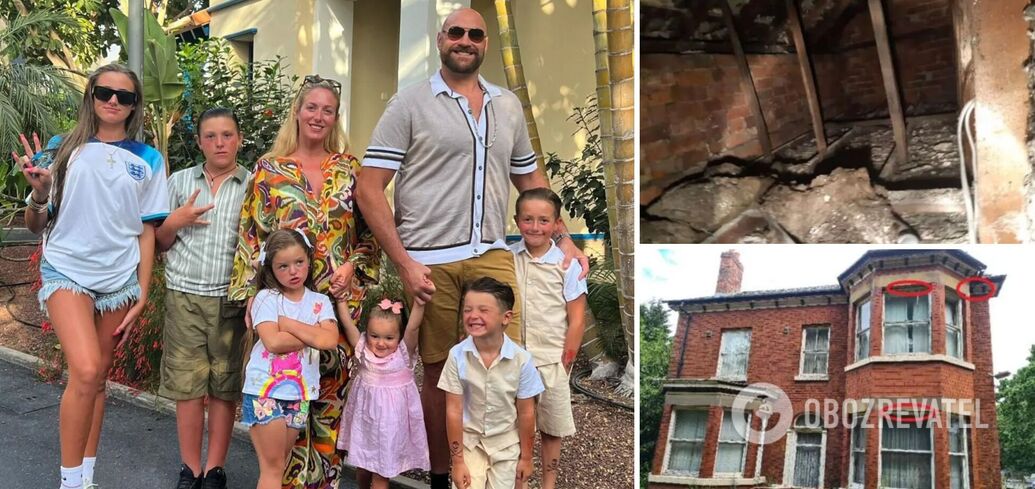 Crumbling and rotting: The Sun publishes "shock pics" of Tyson Fury's UK mansion