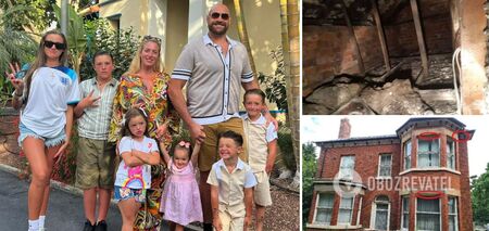 Crumbling and rotting: The Sun publishes "shock pics" of Tyson Fury's UK mansion