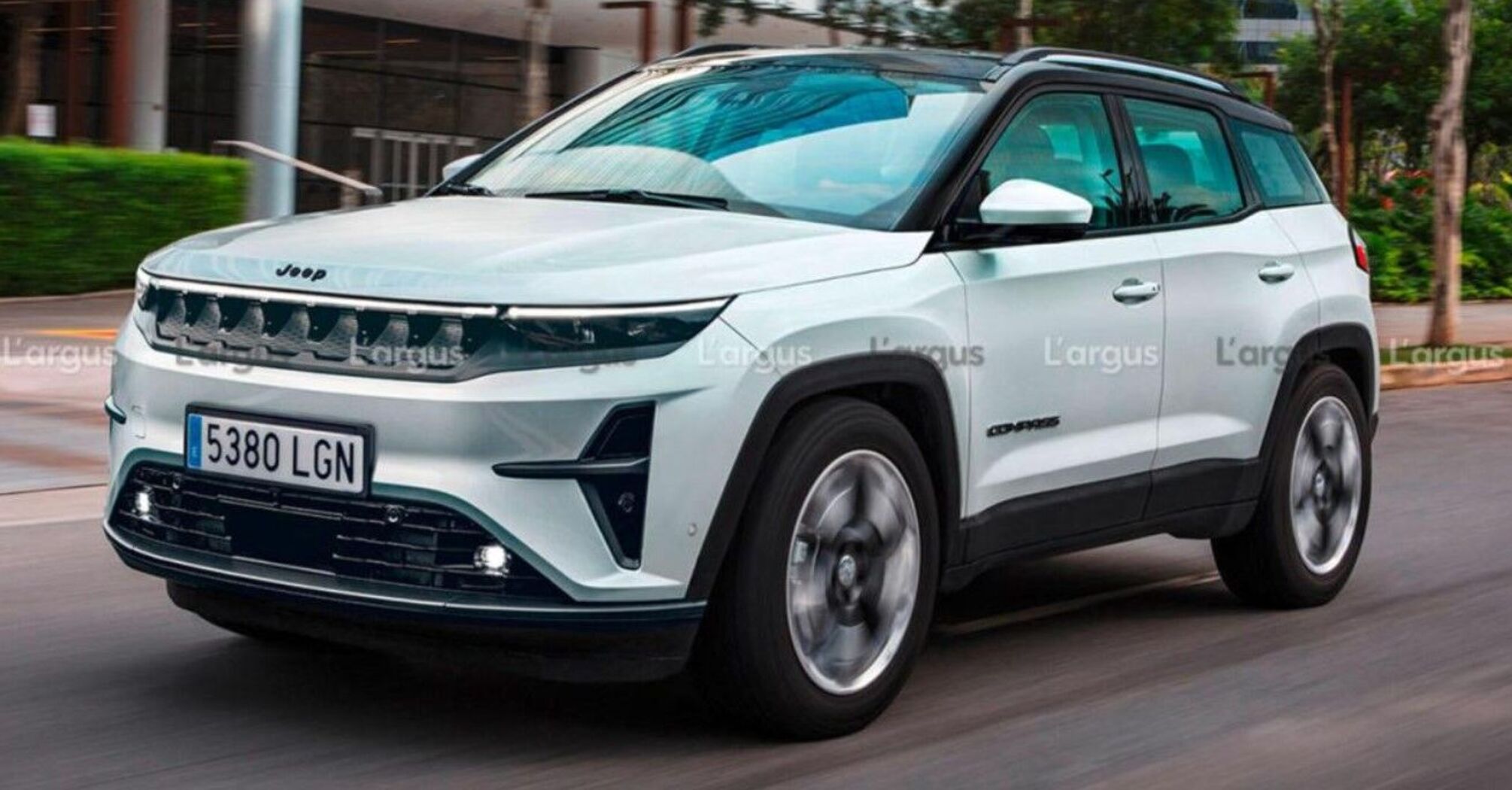 The new Jeep Compass 2026 crossover will be built on the basis of the ...