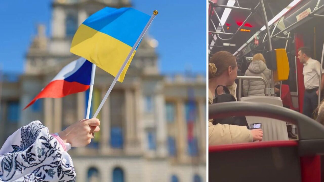 "Nie masz prawa przebywać w tym kraju": w Czechach motorniczy tramwaju uderzył Ukraińca w obecności małego dziecka. Wideo