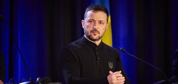 Zełenski mówił o tym, kto powinien być obecny na negocjacjach w sprawie zakończenia wojny