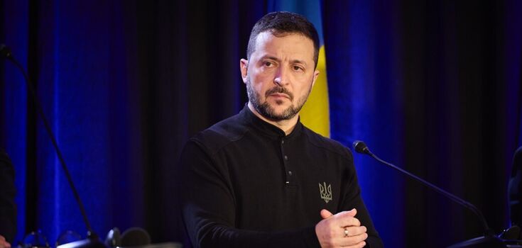 Zełenski mówił o tym, kto powinien być obecny na negocjacjach w sprawie zakończenia wojny