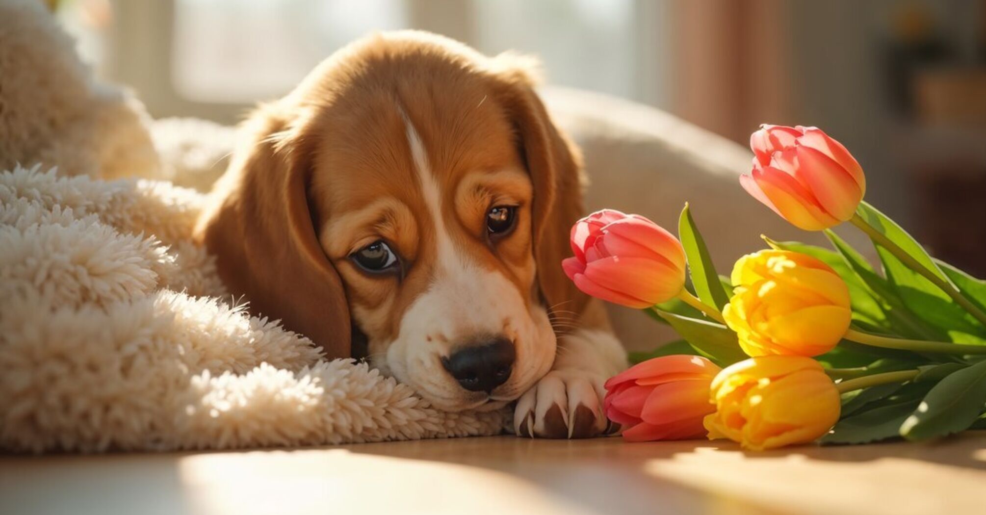 Top 5 flowers not to give to cat or dog owners