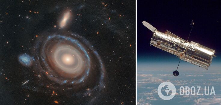 "This is amazing!" The Hubble Space Telescope spotted an "bullseye" in deep space
