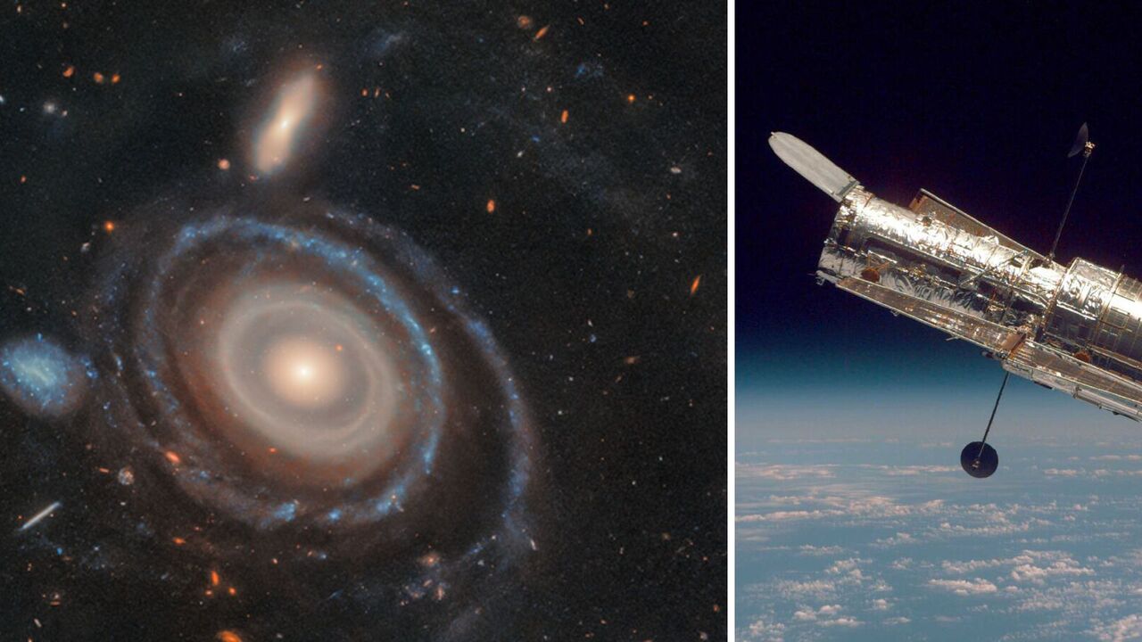 "To niesamowite!" Kosmiczny Teleskop Hubble'a dostrzegł "oko byka" w głębokim kosmosie
