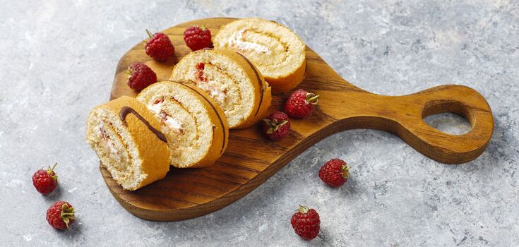 Sponge cake roll like in childhood: mom's recipe