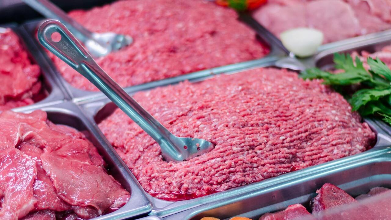 Store minced meat
