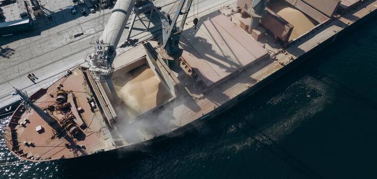 The grain corridor allows to supply products to dozens of countries.
