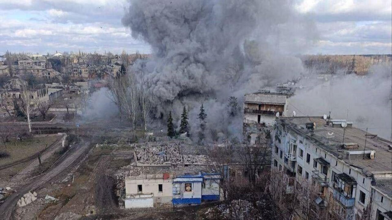 Entire staff, including officers, likely killed in AFU strike on enemy headquarters in Donetsk region. Video