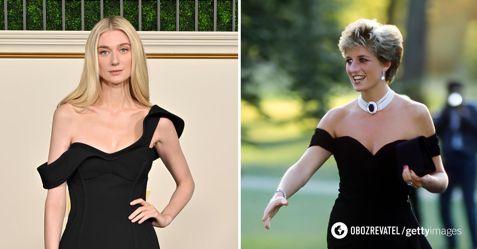 5 stars who copied the iconic looks of Princess Diana: from the 'revenge dress' to the sheep sweater. Photo