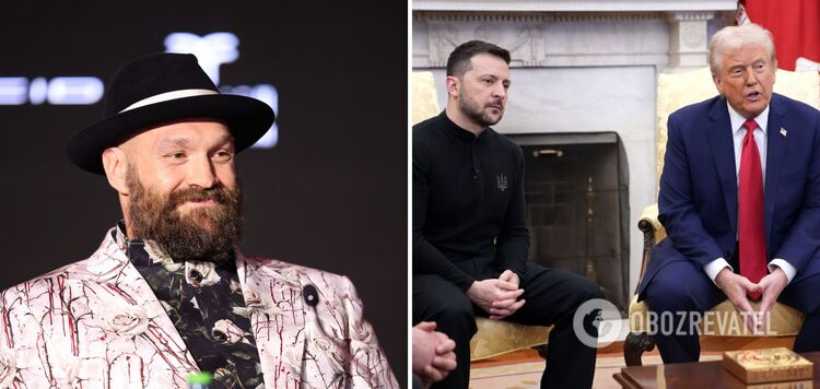 "Viva Trump!" Tyson Fury reacts to Zelenskyy's visit to the United States. Photo fact