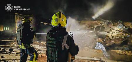 Russia targets Kharkiv with at least nine attack drones. Photos