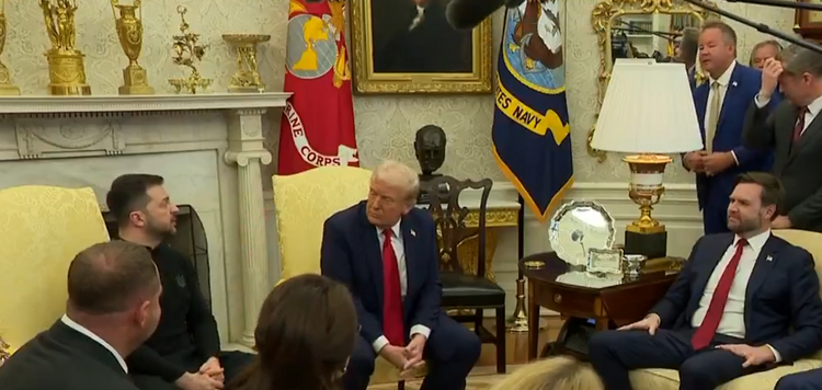 So it was a setup: the nuance with the journalist who asked Zelenskyy about his suit at the White House is revealed