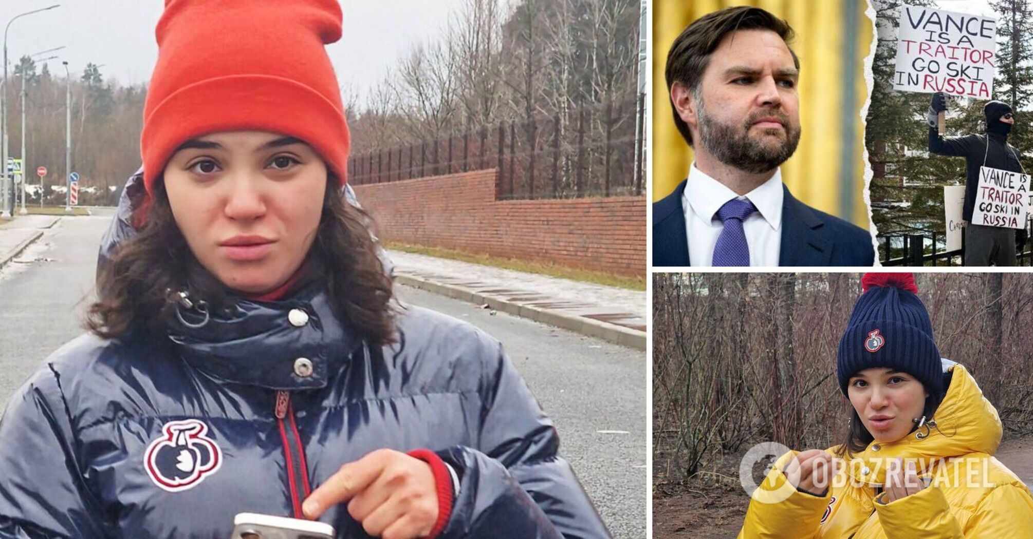 The Russian Olympic champion made a "pathetic spectacle" in front of Vance. In response, she was called an "abomination"