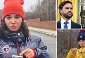 The Russian Olympic champion made a "pathetic spectacle" in front of Vance. In response, she was called an "abomination"