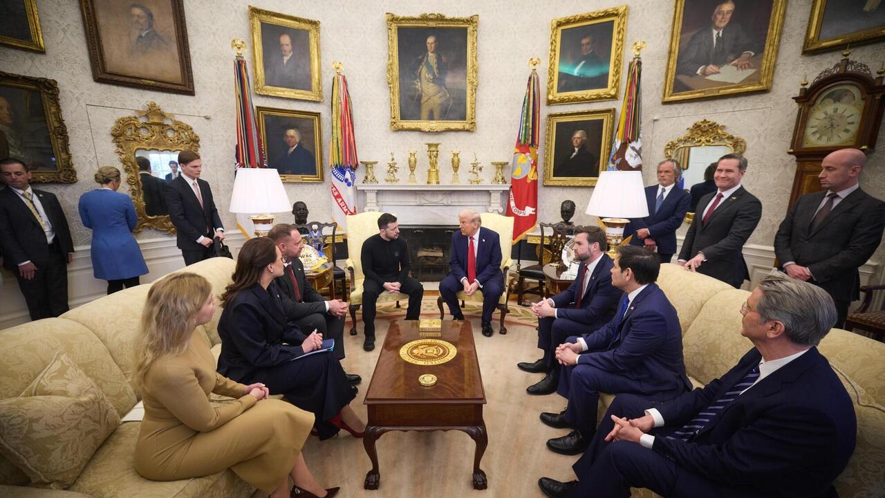 Zelenskyy-Trump meeting at the White House