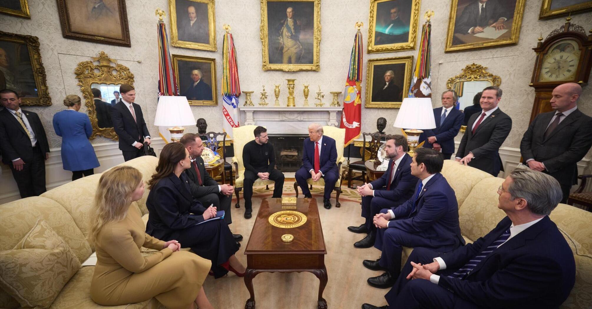 Zelenskyy-Trump meeting at the White House