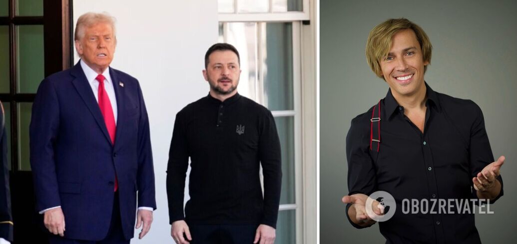 Galkin teased Trump about Zelenskyy's 'suit' and showed an eloquent photo