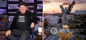 Legenda rocka Neil Young ogłosił darmowy koncert na Ukrainie