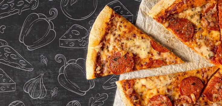 Find the pizza slice in the picture: a fun puzzle