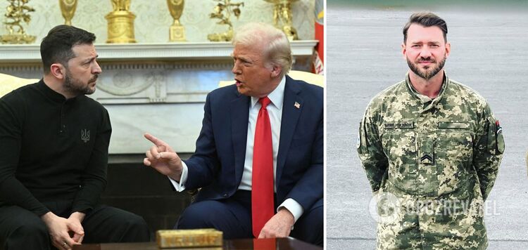 Dmytro Dikusar poked fun at Trump and showed what kind of "suits" are worn in Ukraine. Photo