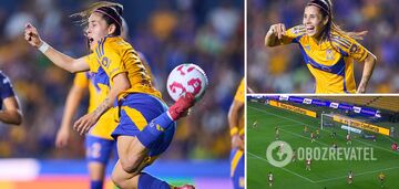 "It's crazy!" Mexican football player scores a fantastic goal with an incredible half-scorpion kick. Video
