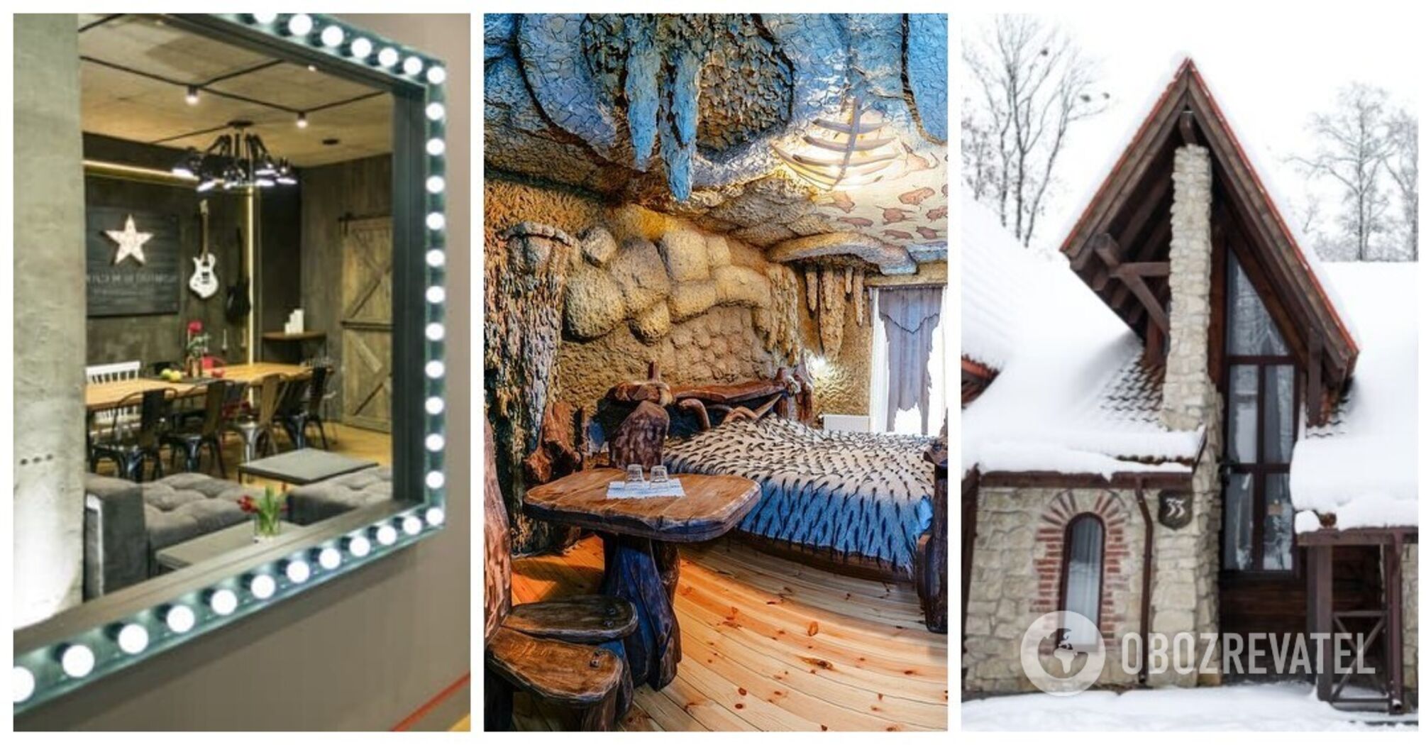Unique hotels in Ukraine