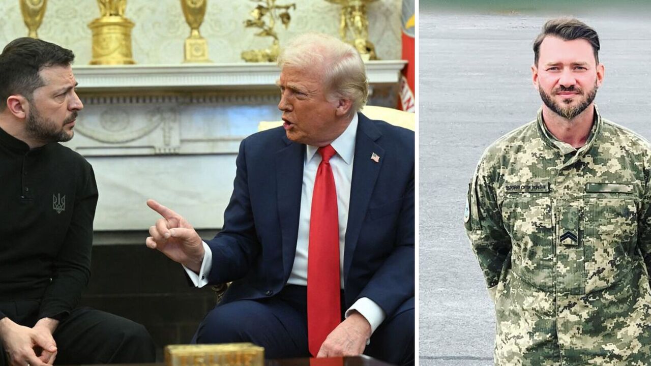 Dmytro Dikusar poked fun at Trump and showed what kind of "suits" are worn in Ukraine. Photo