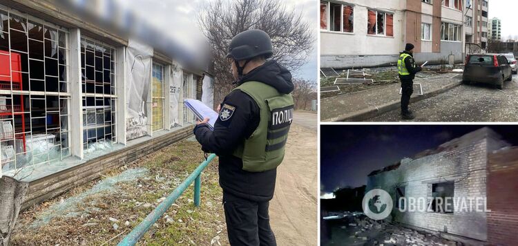 Zniszczone domy, samochody i przedszkole: konsekwencje kolejnego rosyjskiego ataku na region Kijowa. Zdjęcie