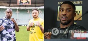 Joshua is preparing a setup for Usyk with a fight for the title of absolute champion