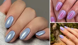 The most fashionable manicure color for spring 2025: five periwinkle designs