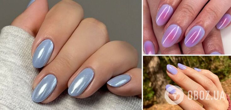 The most fashionable manicure color for spring 2025: five periwinkle designs