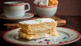 Delicious and healthy "Napoleon" made from phyllo dough: it takes a few minutes to prepare