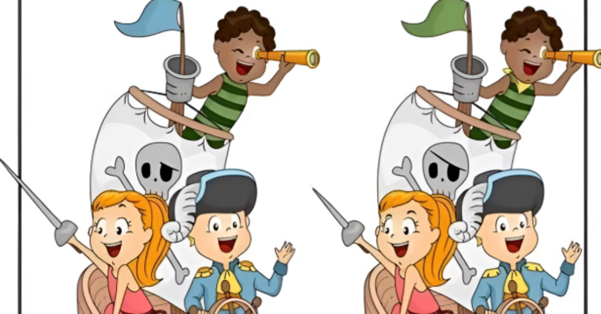 Find all the differences: a tricky puzzle for all ages