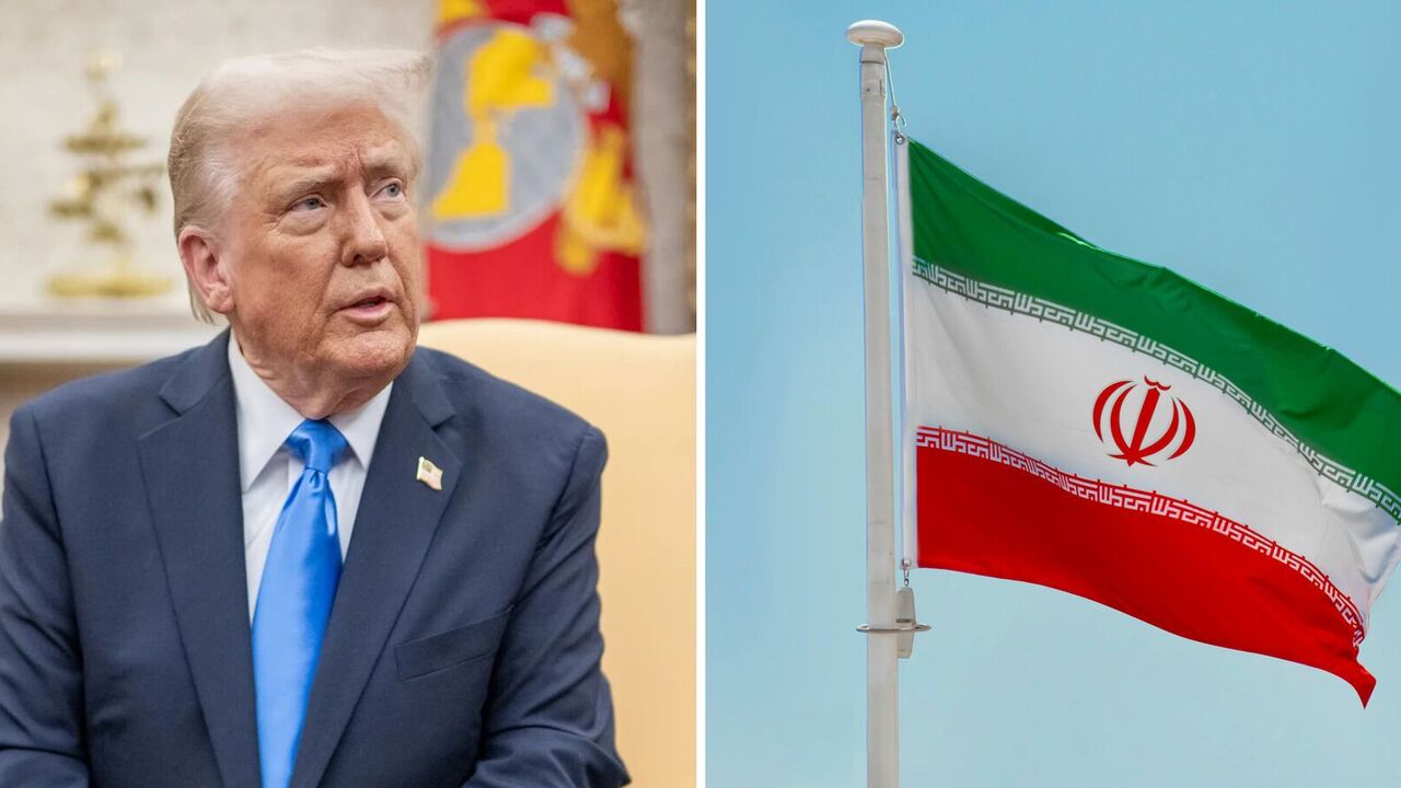 Дональд Трамп. Флаг Ирана