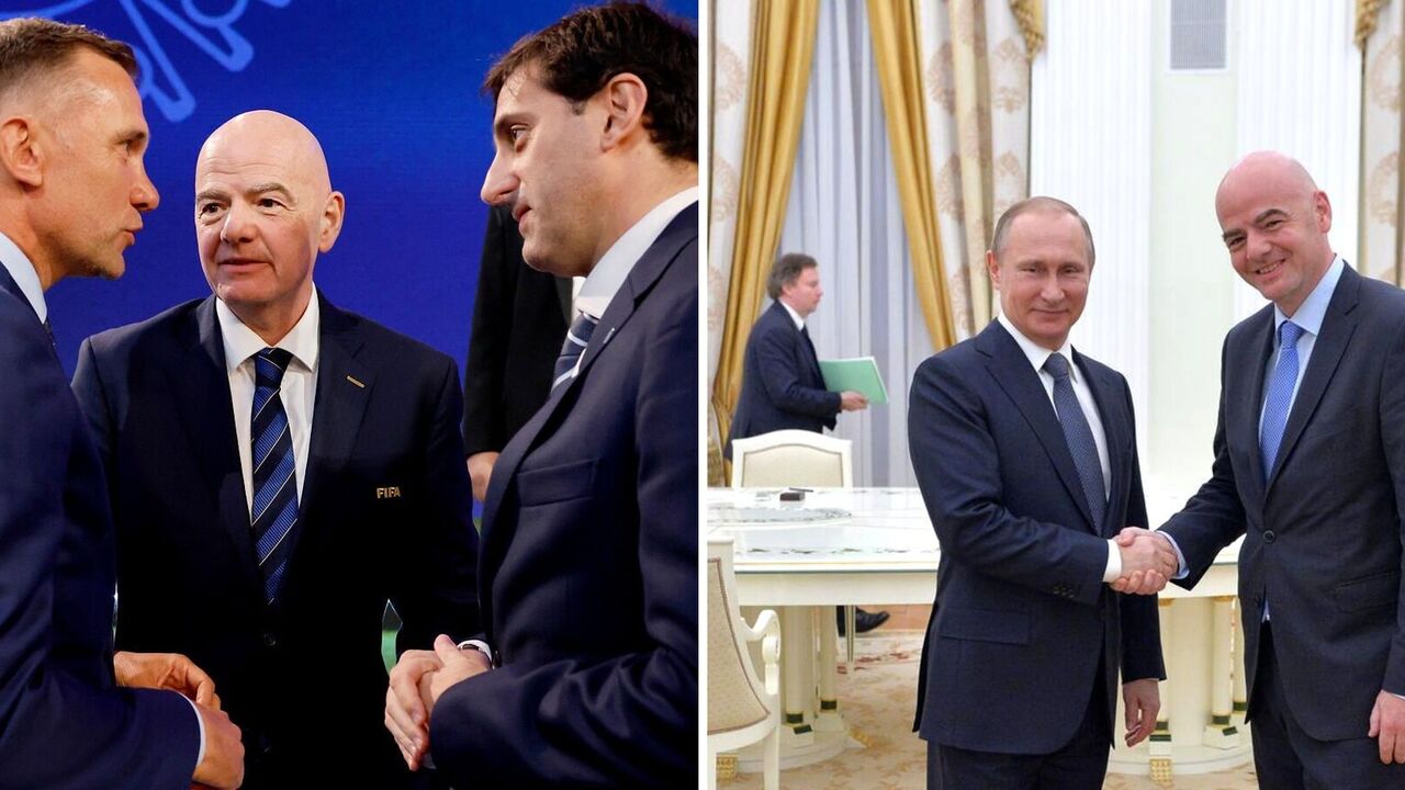 "Ставит под угрозу": Украина резко раскритиковала президента ФИФА после призыва вернуть Россию