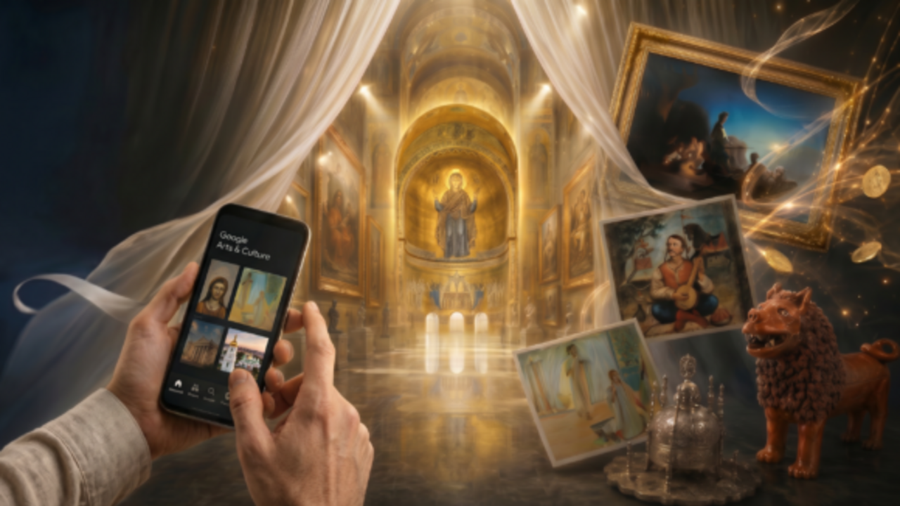 Музей в кармане: как Google Arts & Culture прокладывает дорогу украинской культуре к каждому