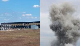 Была серия ударов: в оккупированном Крыму уничтожен крупный логистический хаб. Фото