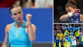Сборная Украины обыграла Италию и впервые в истории вышла в финал чемпионата мира по теннису. Видео